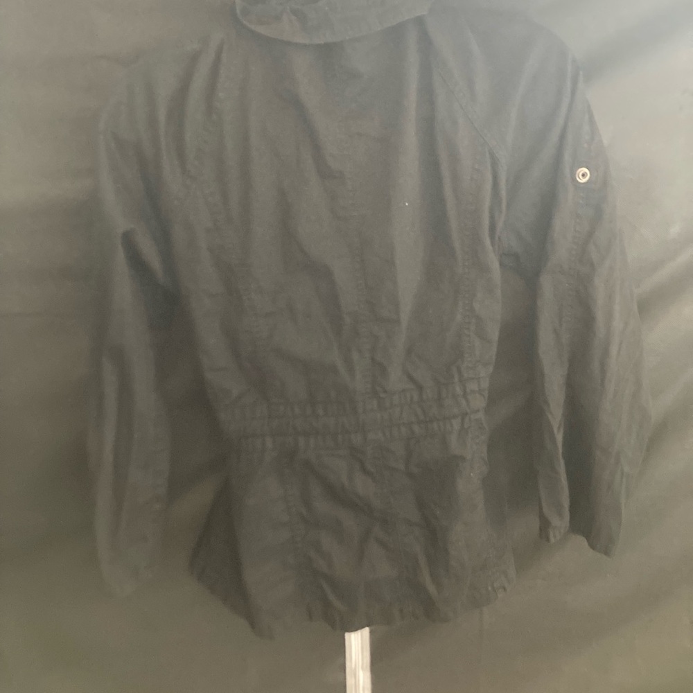 Source Unknown Black Utility Jacket With Sporty D… - image 3